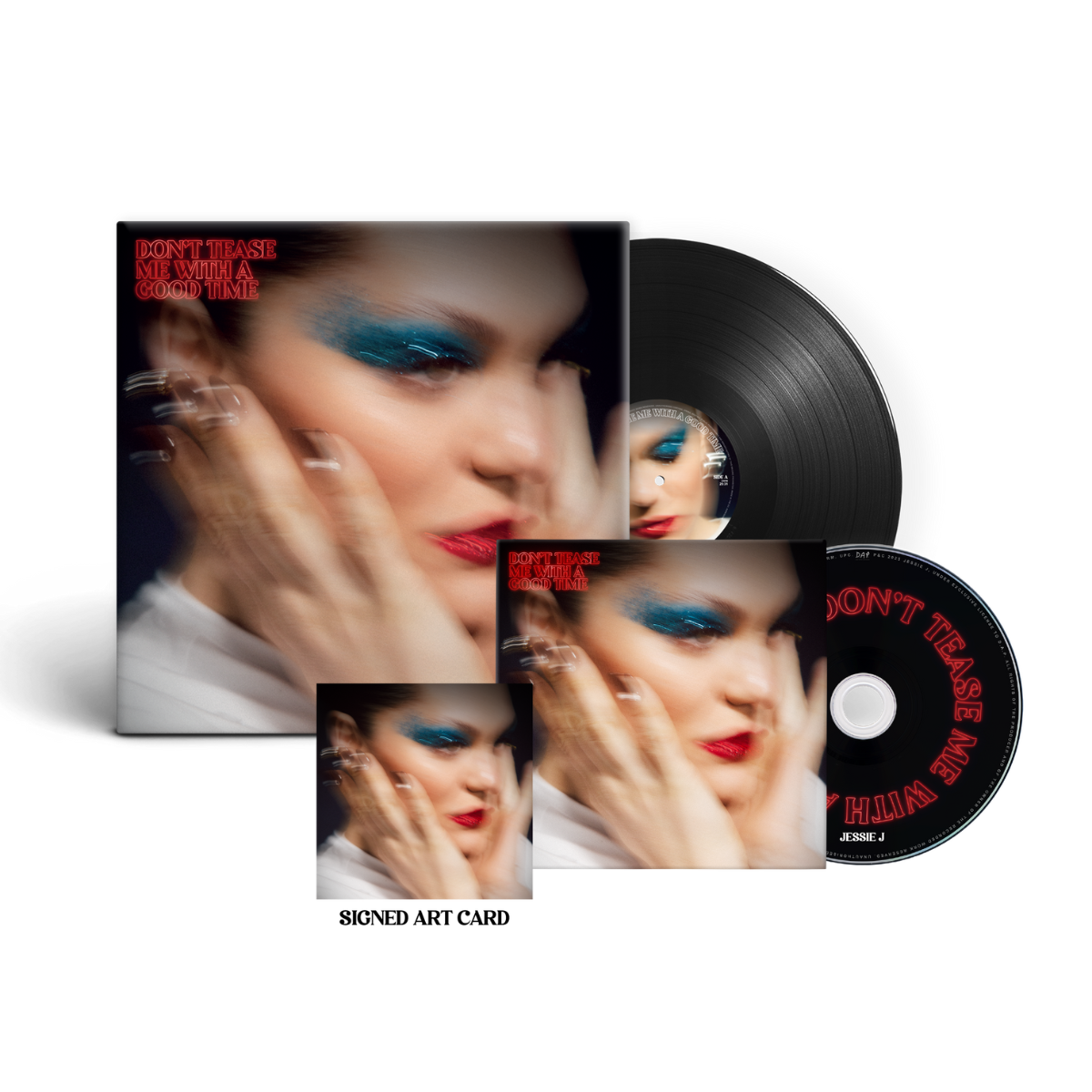 Don't Tease Me With A Good Time - Vinyl LP, CD & Signed Art Card