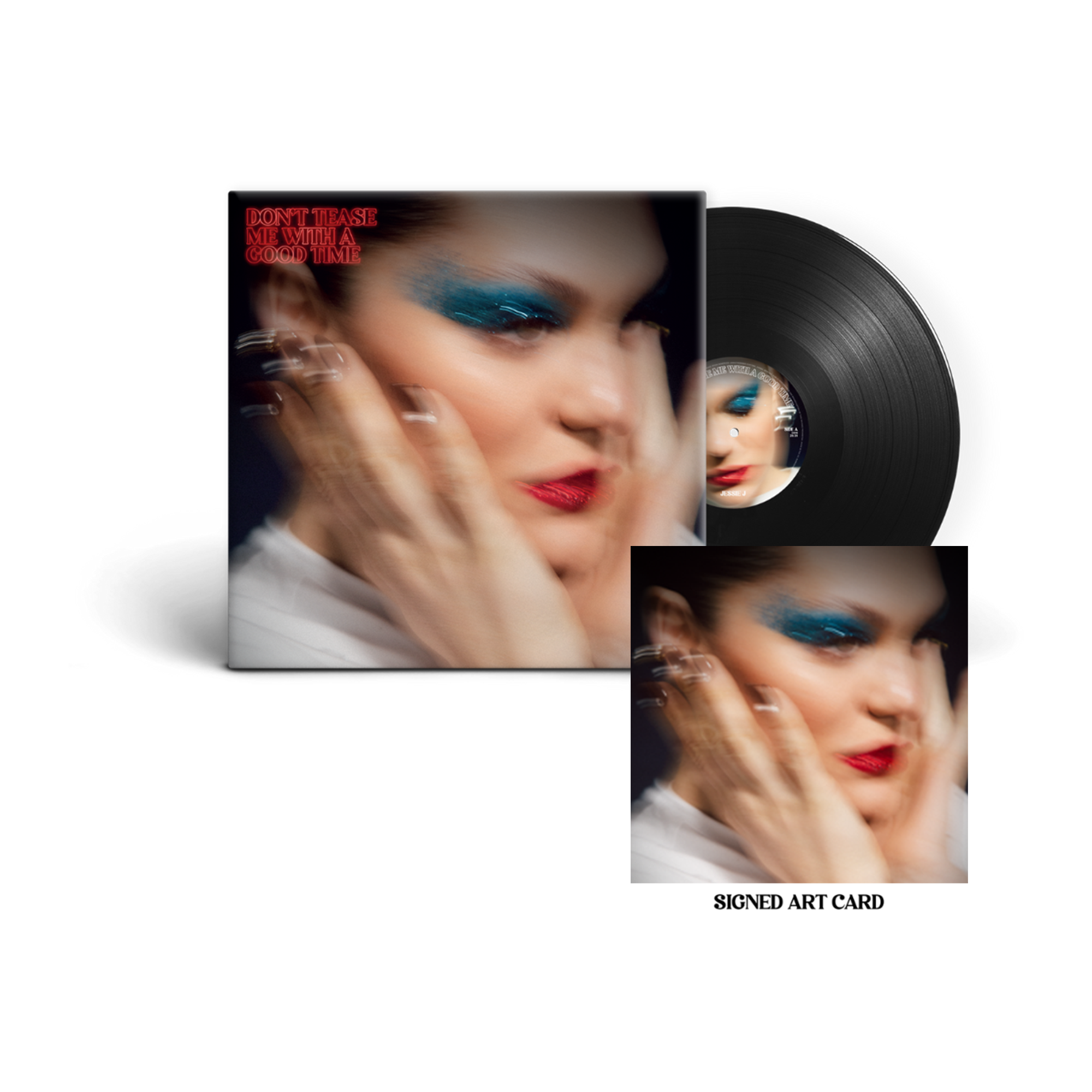 Don't Tease Me With A Good Time - Vinyl LP & Signed Art Card